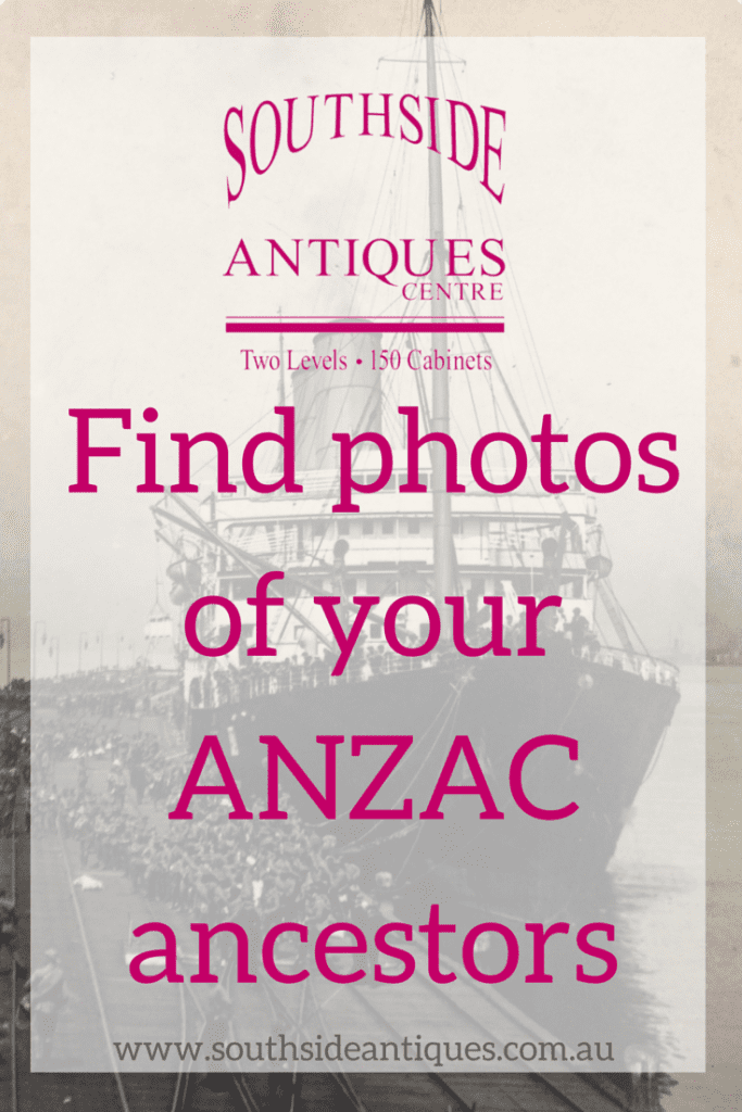 Find photos of your ANZAC ancestors